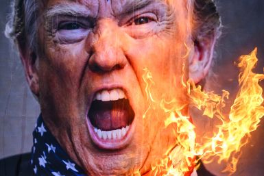 A picture of US President Donald Trump