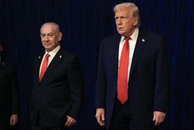 U.S. President Donald Trump and Israeli Prime Minister Benjamin Netanyahu