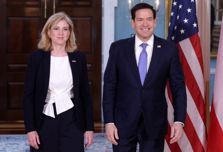 Marco Rubio with Austrian Foreign Minister Beate Meinl-Reisinger
