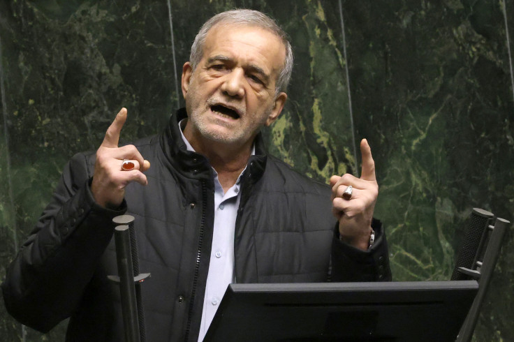 Iran's President Masoud Pezeshkian