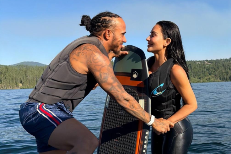Lewis Hamilton and Kim Kardashian