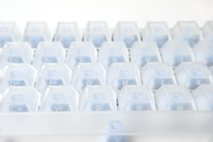 IQUNIX EV63 Frosted Keycaps Close-Up