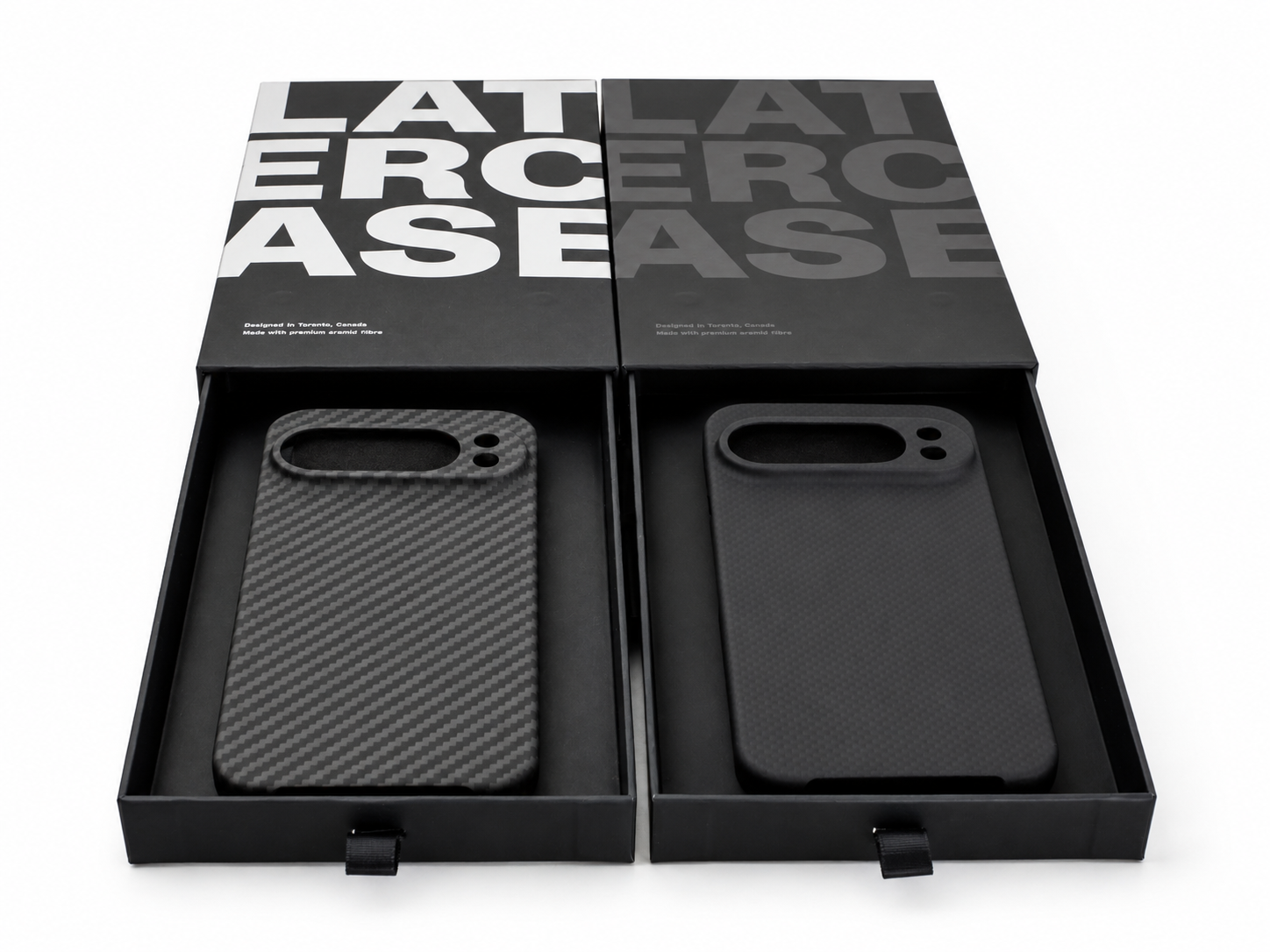 Two Latercase Side by Side