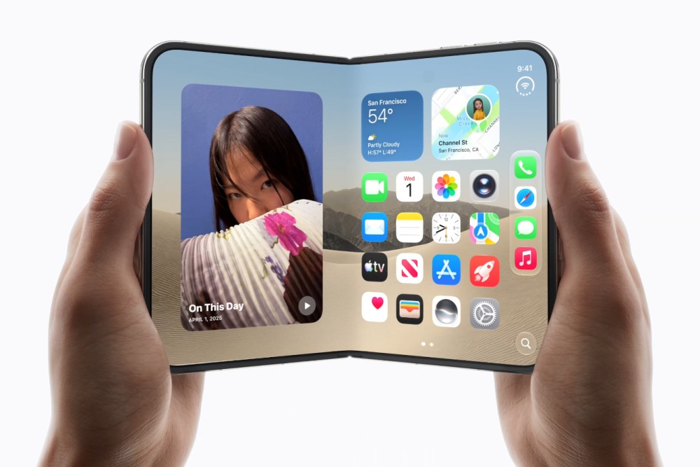 Apple Unveils Its First Foldable iPhone. Its Stock Remained Largely Flat.