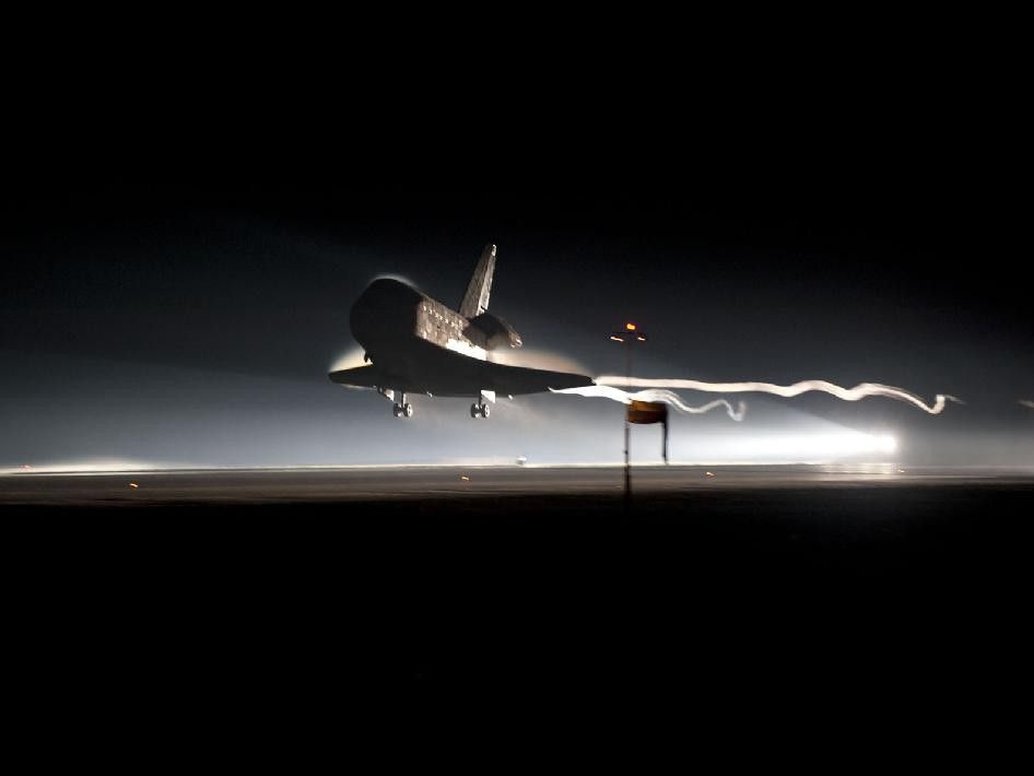 NASA Space Shuttle Atlantis Return ends Shuttle Era PHOTOS