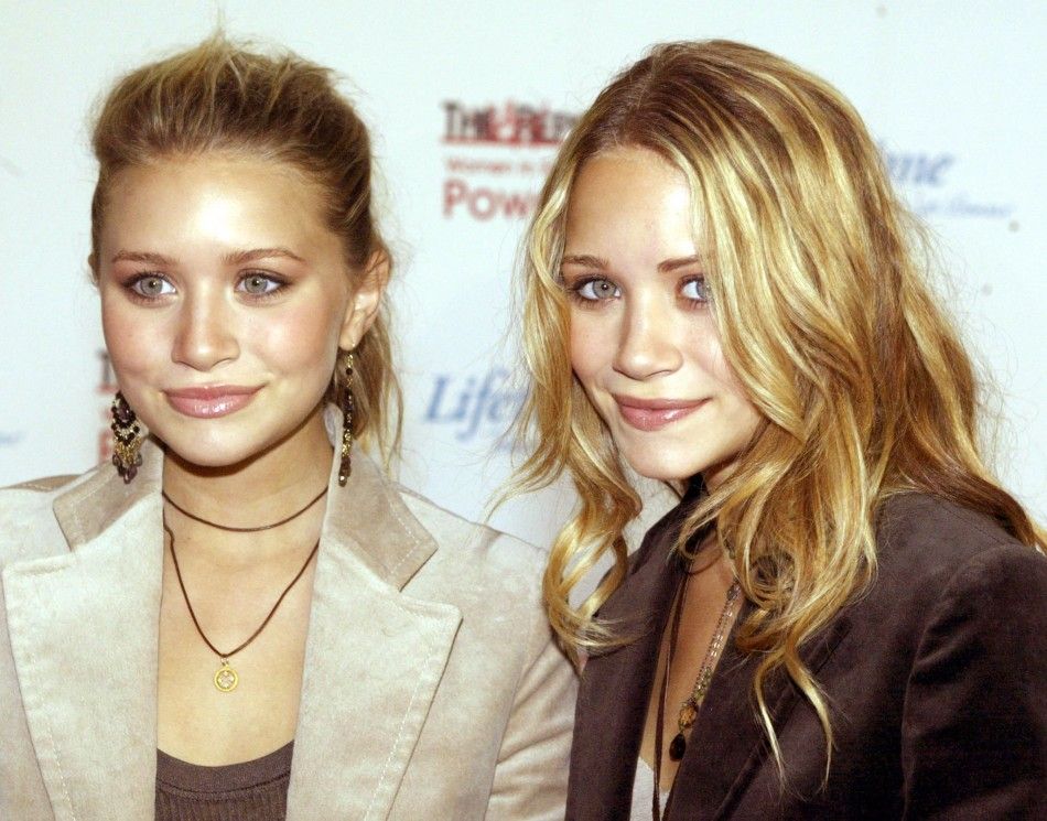 ASHLEY AND MARK KATE OLSEN AT HOLLYWOOD REPORTER EVENT.