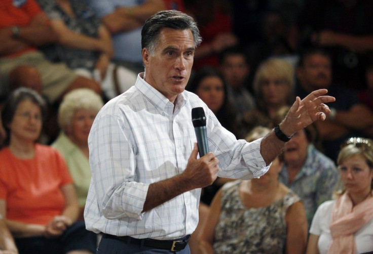 Former Massachusetts Gov. Mitt Romney