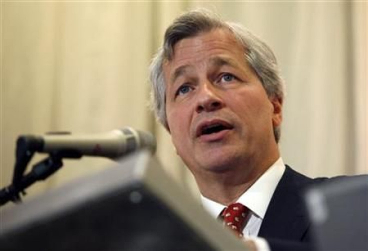 JPMorgan Chase & Co CEO Dimon speaks at the Stanford Institute for Economic Policy Research at Stanford University in Palo Alto