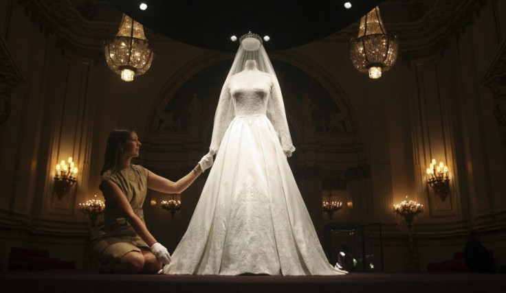 Royal Wedding Dress on Display