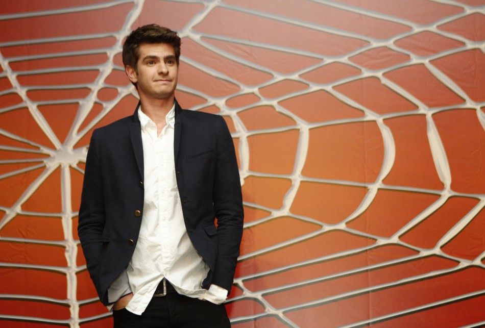 Andrew Garfield poses in Cancun
