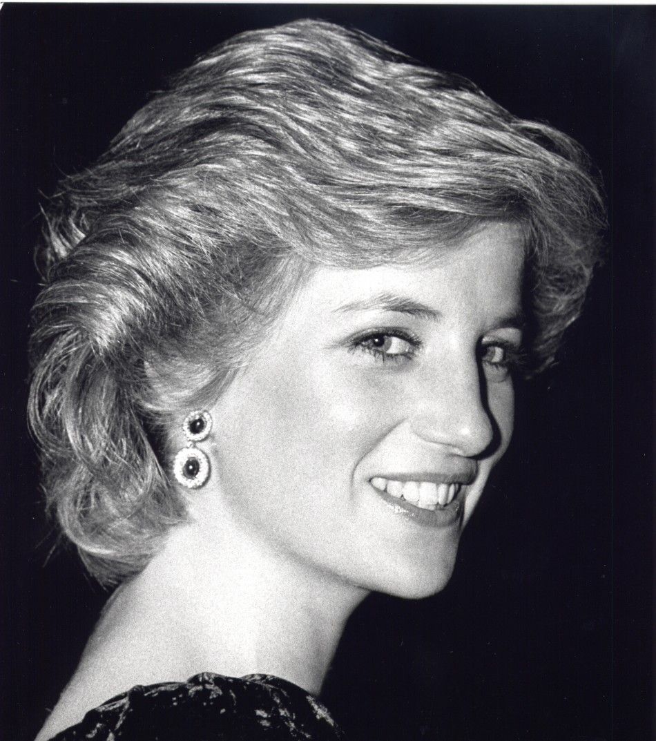 The late Princess Diana.