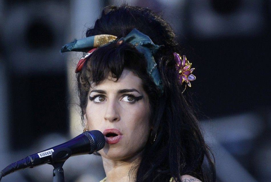 British singer Amy Winehouse performs during the quotRock in Rioquot music festival in Arganda del Rey, near Madrid July 4, 2008