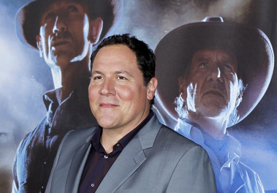 Director Jon Favreau arrives for the world premiere of the movie quotCowboys  Aliens in conjunction with Comic Con in San Diego