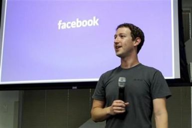 Facebook CEO Mark Zuckerberg speaks during a news conference at Facebook's headquarters in Palo Alto