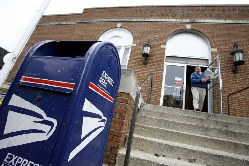 US Post Office In Blacksburg, Virginia
