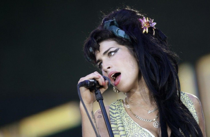 British singer Winehouse performs during the "Rock in Rio" music festival in Arganda del Rey, near Madrid.