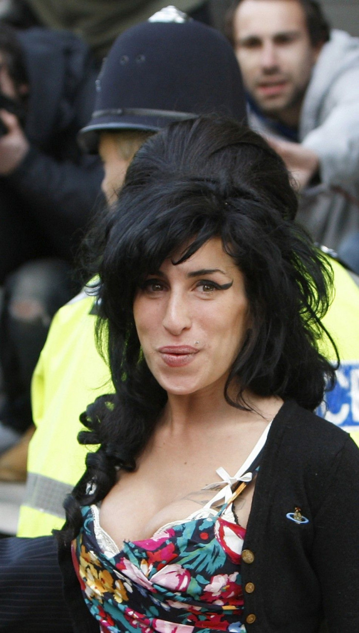 British singer Amy Winehouse