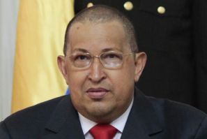 Venezuelan President Hugo Chavez  