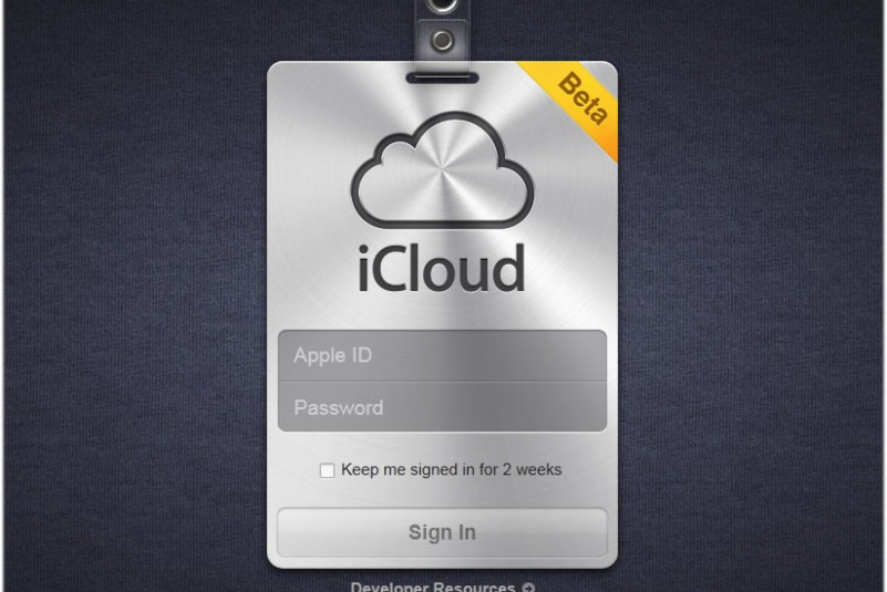 Apple iCloud Beta