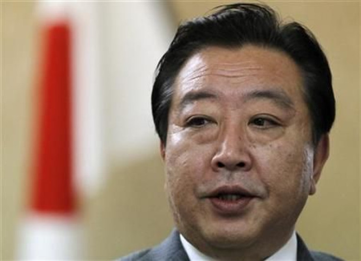 Japan's Finance Minister Yoshihiko Noda