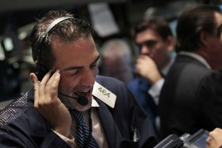 A trader works on the floor of the New York Stock Exchange