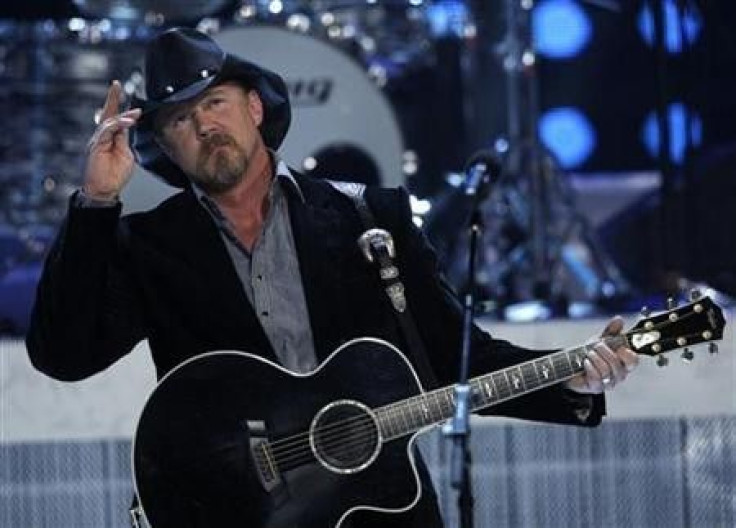 Country music star Trace Adkins performs during the 2010 Miss USA pageant at the Planet Hollywood Resort and Casino in Las Vegas, Nevada
