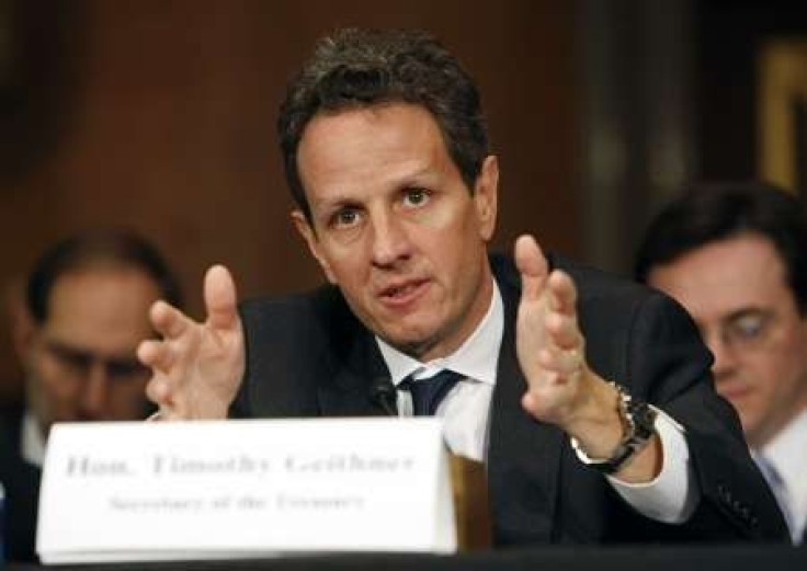 U.S. Treasury Secretary Timothy Geithner.