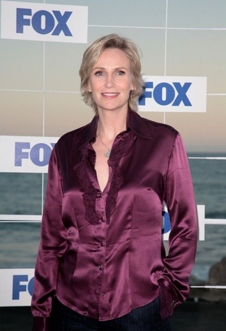 Actress Jane Lynch arrives at the Fox All-Star Party in Pacific Palisades, California 