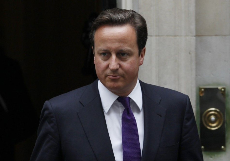 Britain's Prime Minister Cameron
