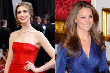 Anne Hathaway and Kate Middleton
