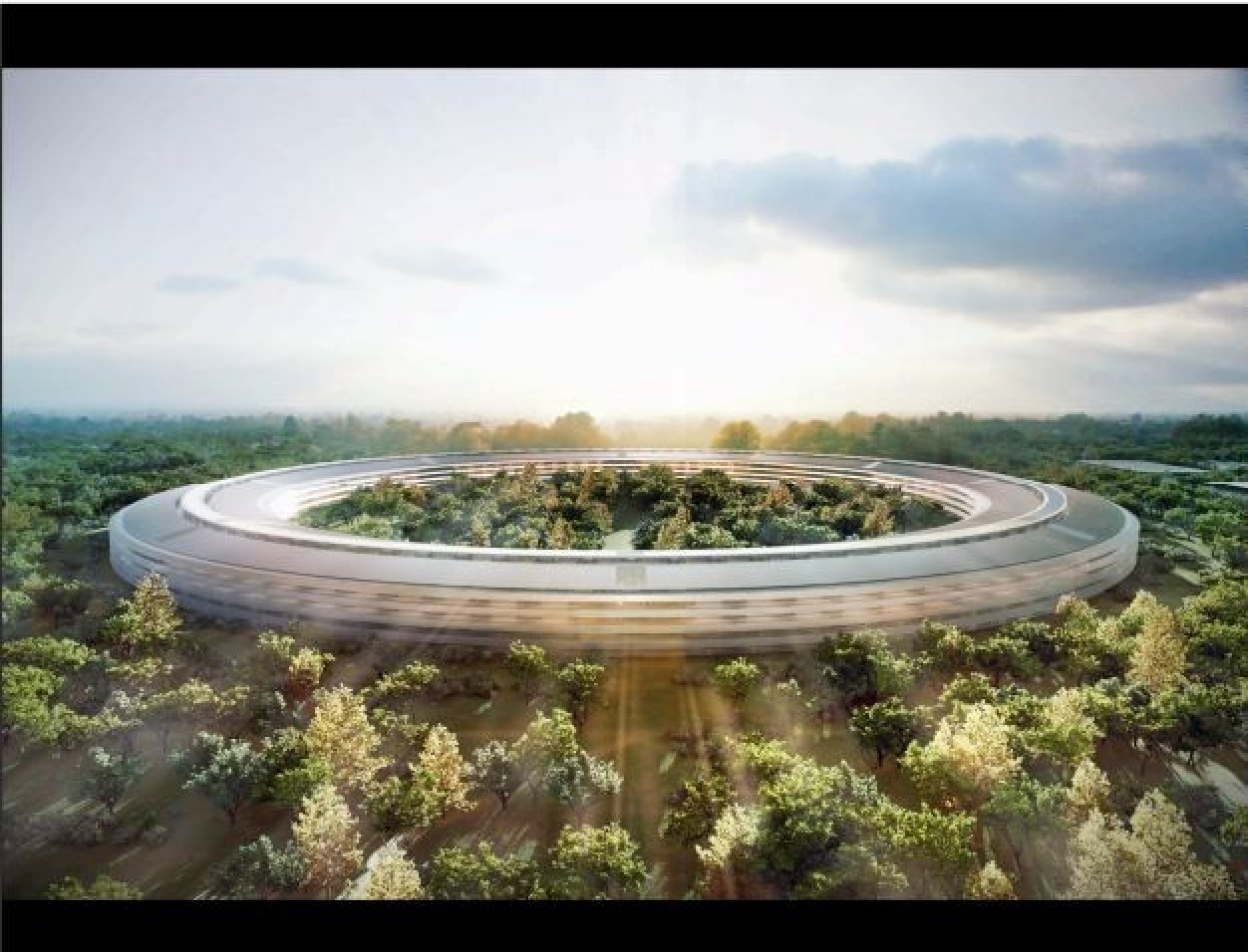 Cupertino Posts Details of Apples Futuristic Spaceship Campus