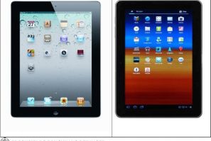 Apple iPad 2, Samsung Galaxy Tab 10.1