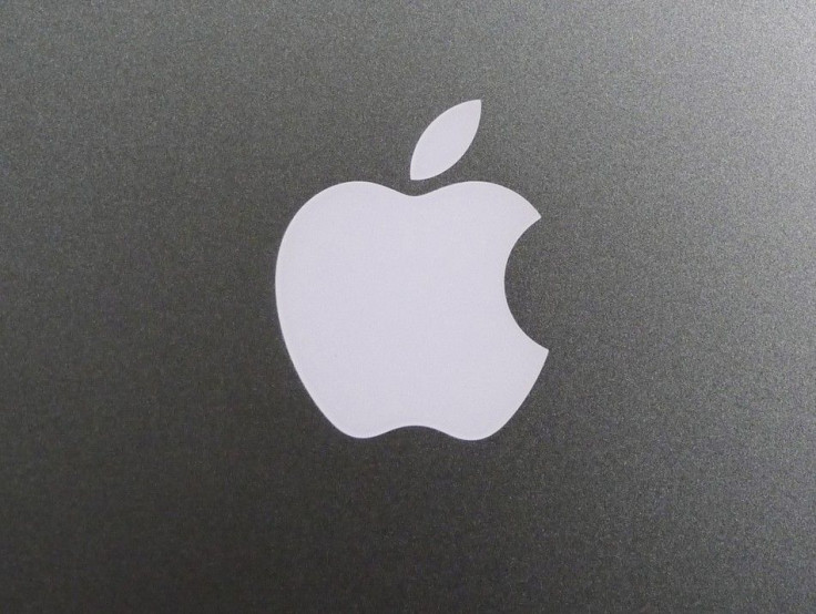 The Apple Inc corporate logo is pcitured in Arlington