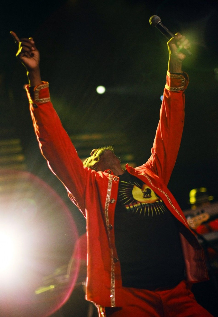 Jamaican reggae star Jimmy Cliff performs onstage during the 45th Montreux Jazz Festival in Montreux