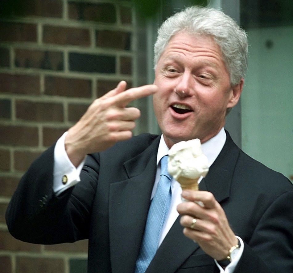 Bill Clinton and Ice Cream