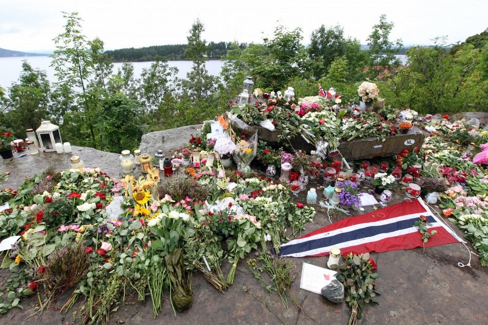 Norway Victims Families Return to Site 5 of 10