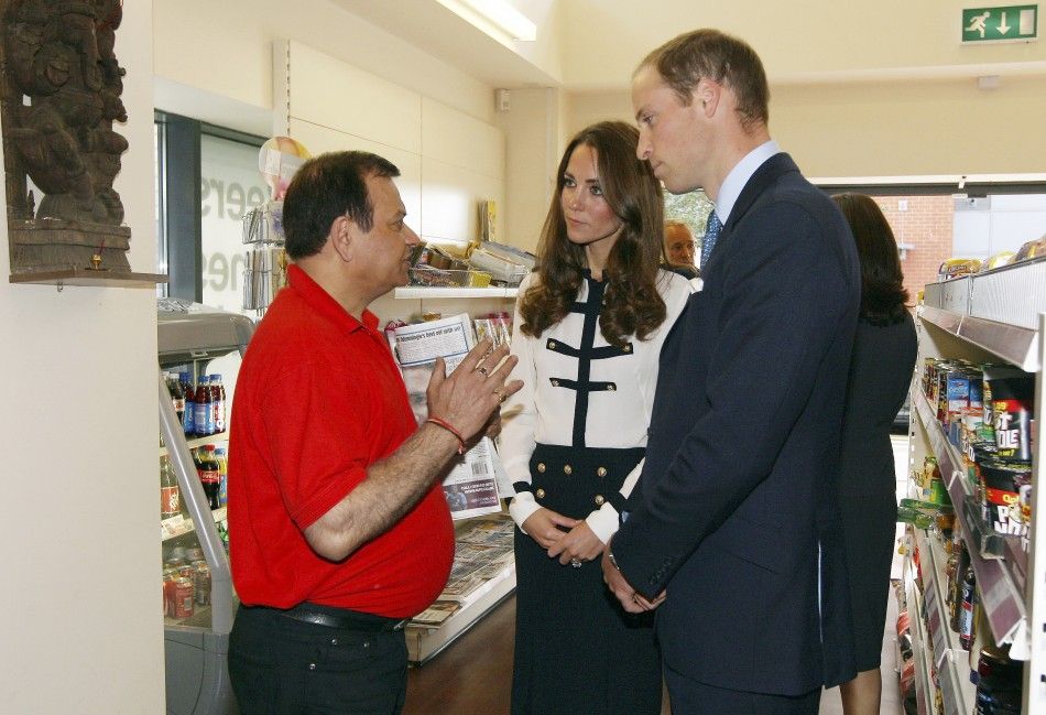 The Future King and Queen of England Prince William and Catherine Visit Riot Affected Birmingham