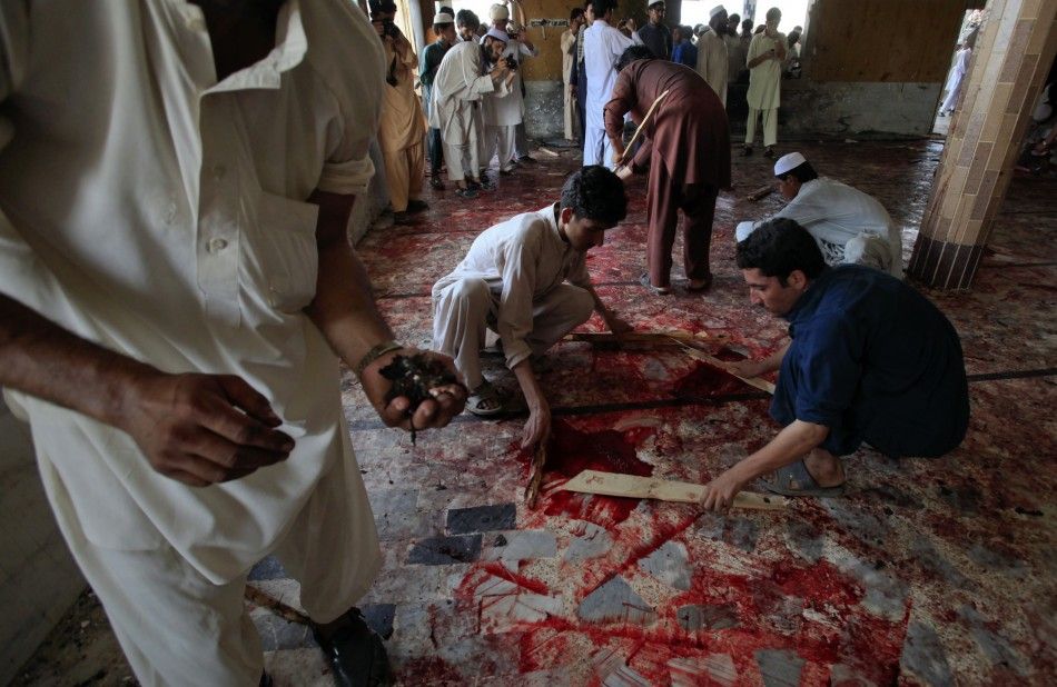 Pakistan Mosque Bomb Blast