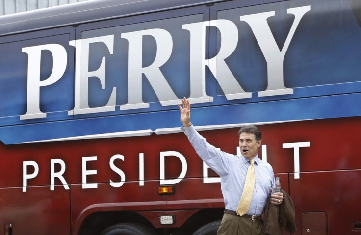 U.S. Republican presidential candidate Texas Governor Rick Perry