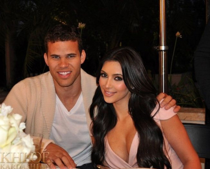 Kris Humphries and Kim Kardashian 