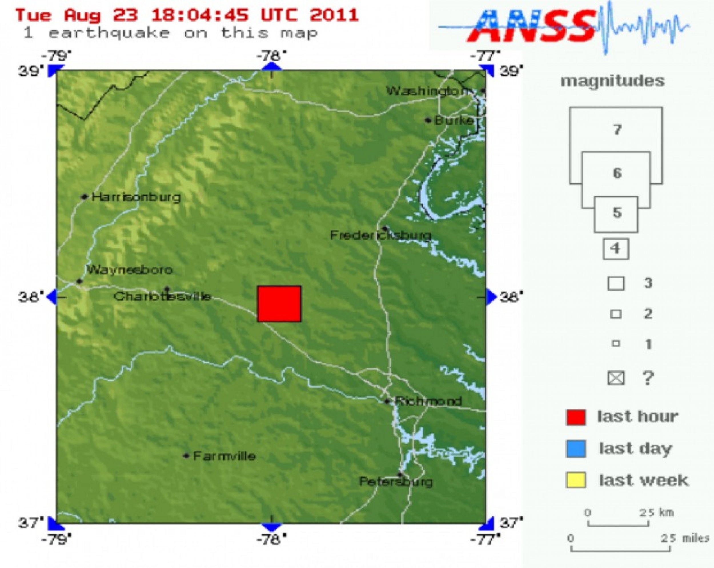 Earthquake Hits Virginia Area Impacts Raleigh to New York IBTimes