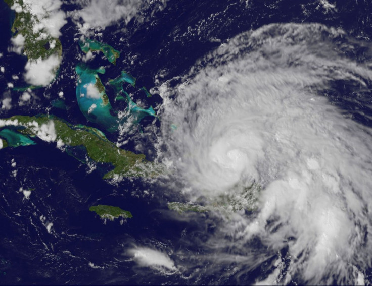 NASA satellite image shows Hurricane Irene approaching the Bahamas 
