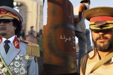 Army Hat Stolen, Symbolic Statue Attacked: Gaddafi Pledges ‘death or victory’.