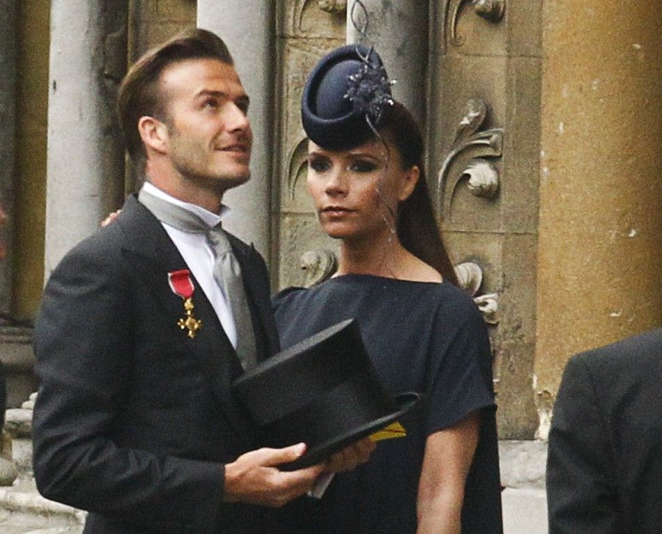 4. David and Victoria Beckham