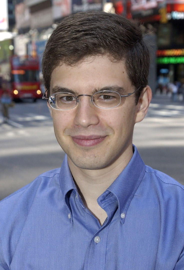 Author Christopher Paolini.