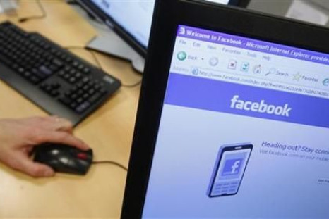 A Facebook page is displayed on a computer screen in Brussels