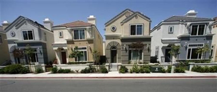 Row homes valued at $400,000 each, which are offered for free in a &quot;buy one, get one free&quot; deal, are seen in Escondido