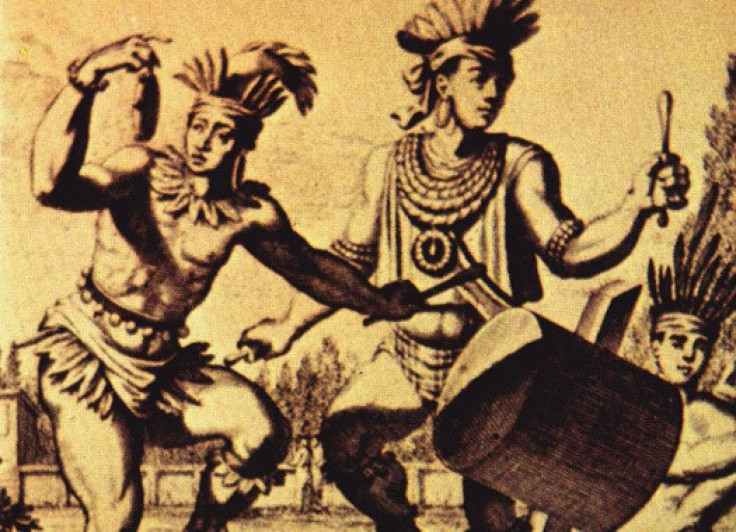 Taino Indians in Hispaniola
