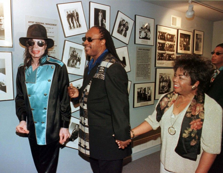 MICHAEL JACKSON AND STEVIE WONDER VISIT MOTOWN MUSEUM.