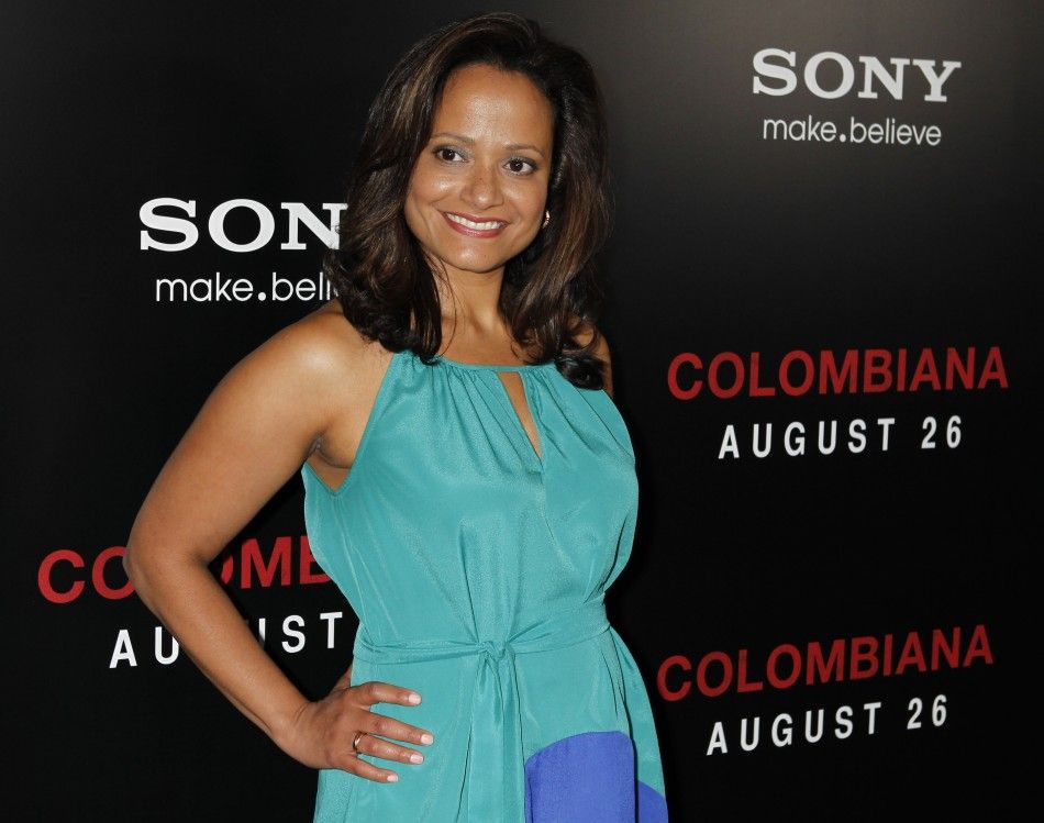 Actress Judy Reyes arrives as a guest at a special screening of the new film quotColombianaquot in Los Angeles, California 